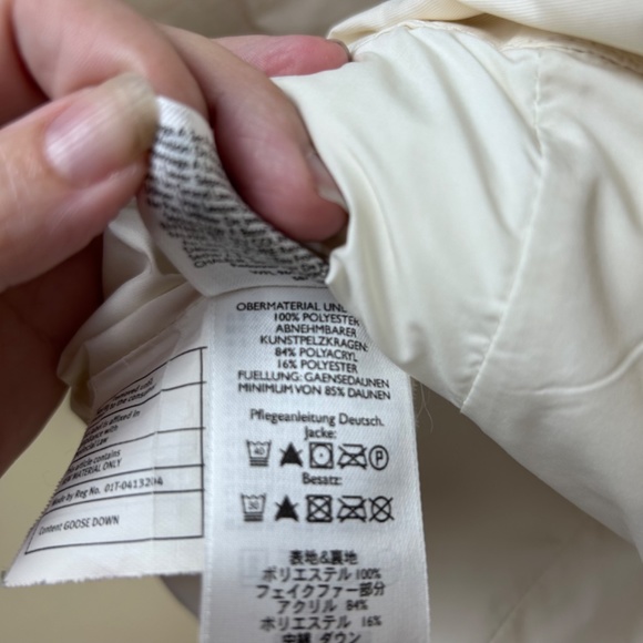 Eddie Bauer Women’s Goose Down puffer jacket with removable fur collar XL - Picture 8 of 14